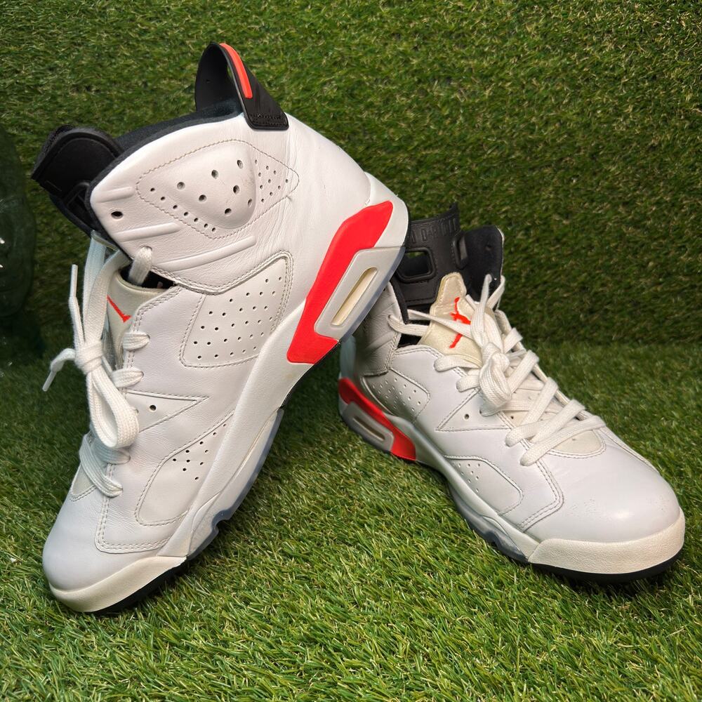 Air Jordan 6 Retro 'White Infrared' 2014 Size 12 384664-123